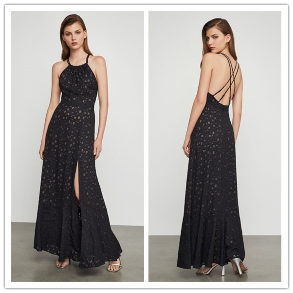 BCBGMaxAzria Strappy Maxi Slip Dress